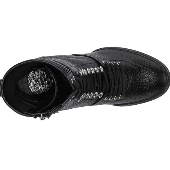 Vince Camuto Ermania Leather Platform Lace-up Bootie -7.5 - Picture 8 of 13